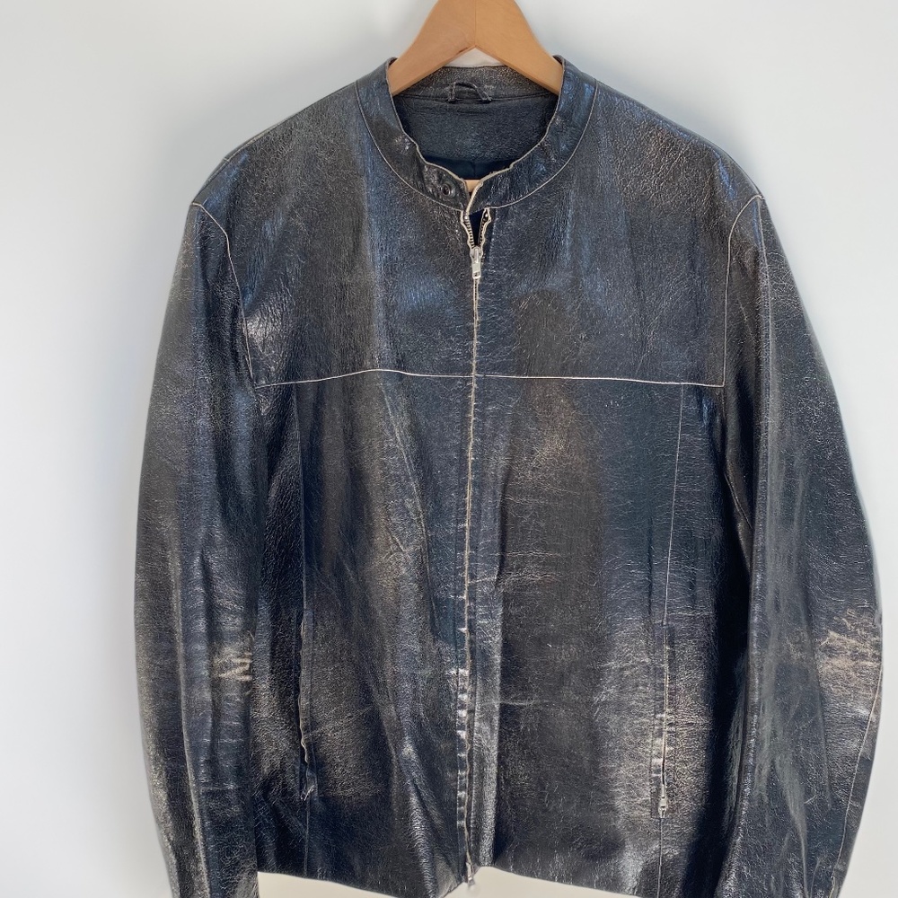 ITALIAN men's leather jacket